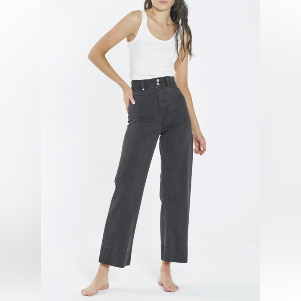 Thrills Co Belle Stretch Jean in Aged Black | US Size 6